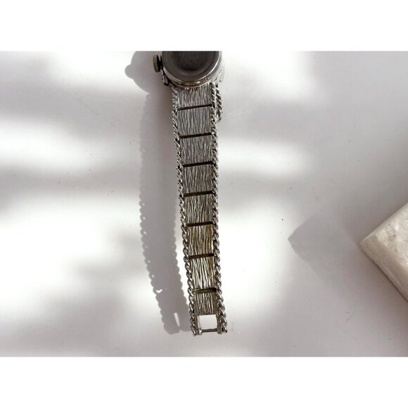 Beacon Hill Silver Belt Buckle Locket Ladies Vintage Wristwatch - 17mm - WORKS! - Picture 8 of 14